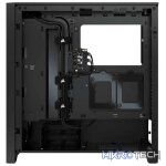 Corsair Carbide series 4000X RGB all black ATX Chassis with front+side dual Tempered glass side panel - Image 4